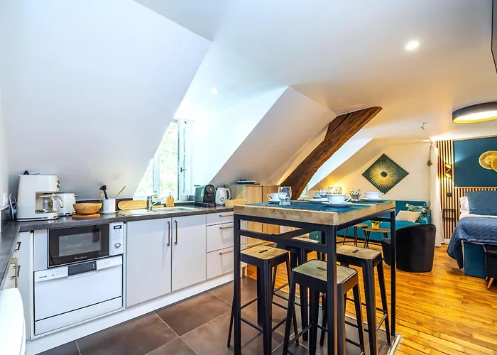 Appartement La Taniere Du Roi - - A 10 Min Du Chateau Et De La Gare *